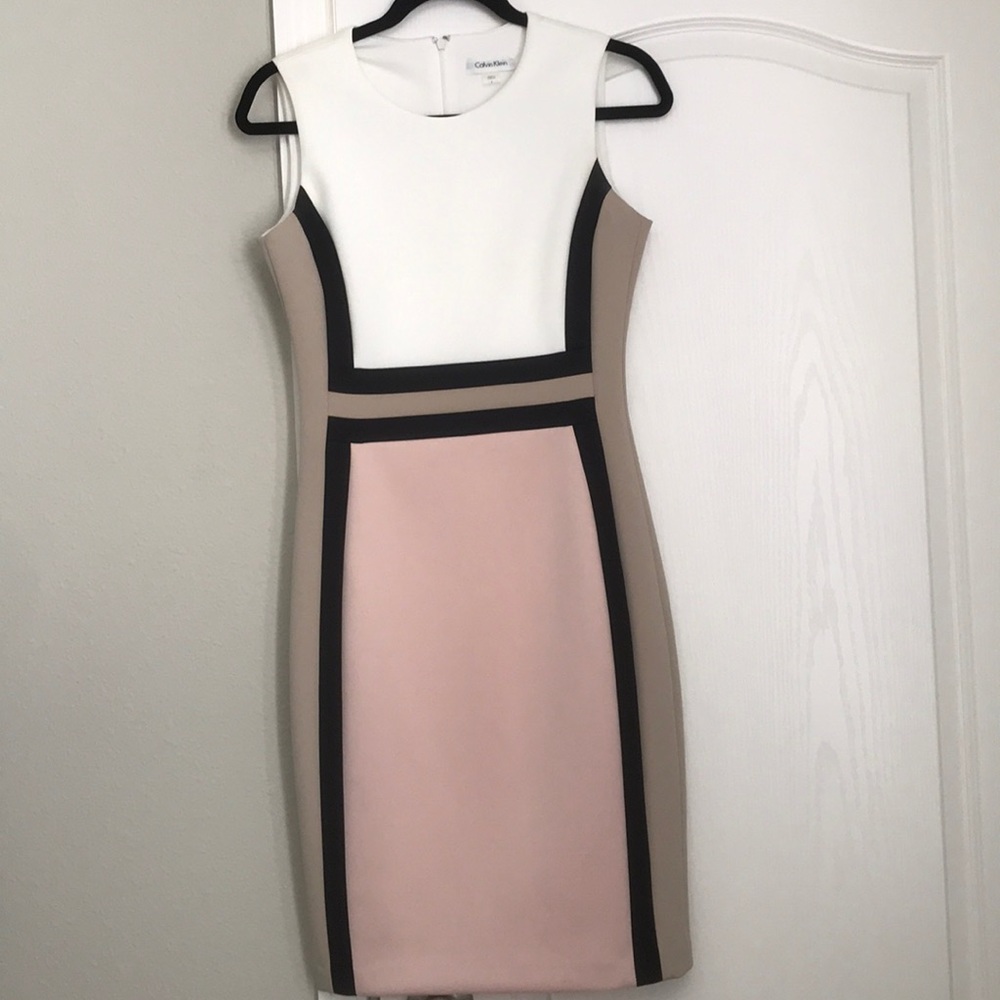 Calvin Klein fitted Dress